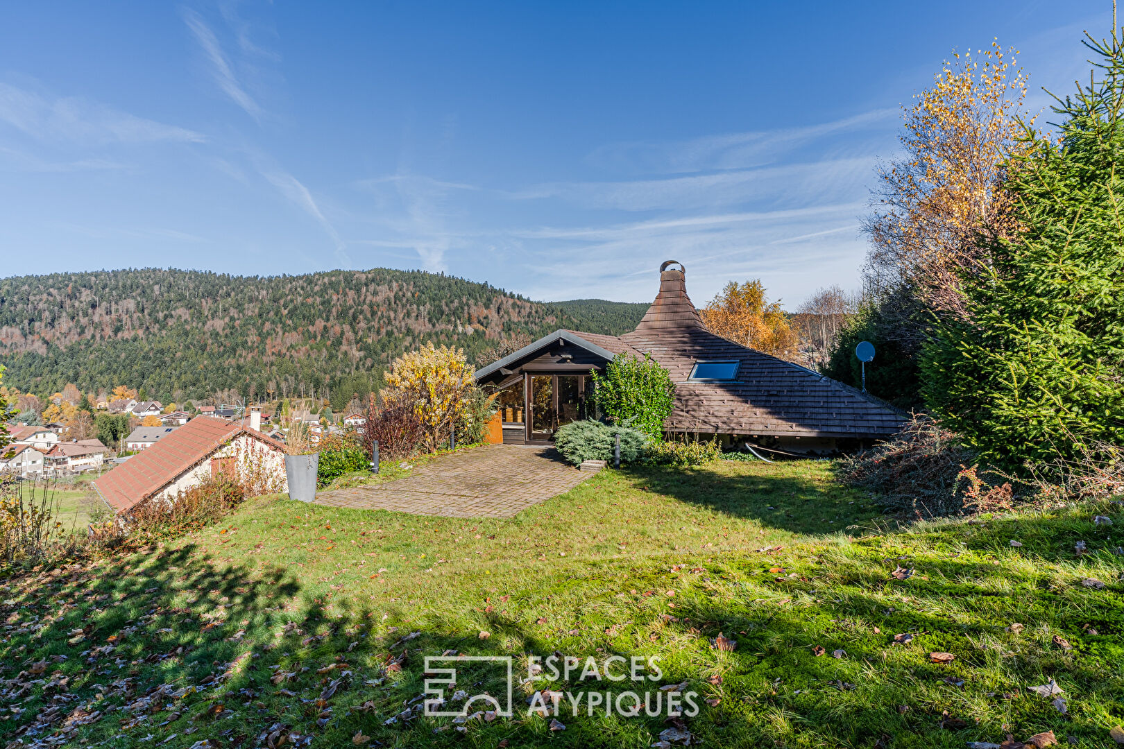 Chalet d’architecte à la vue dégagée