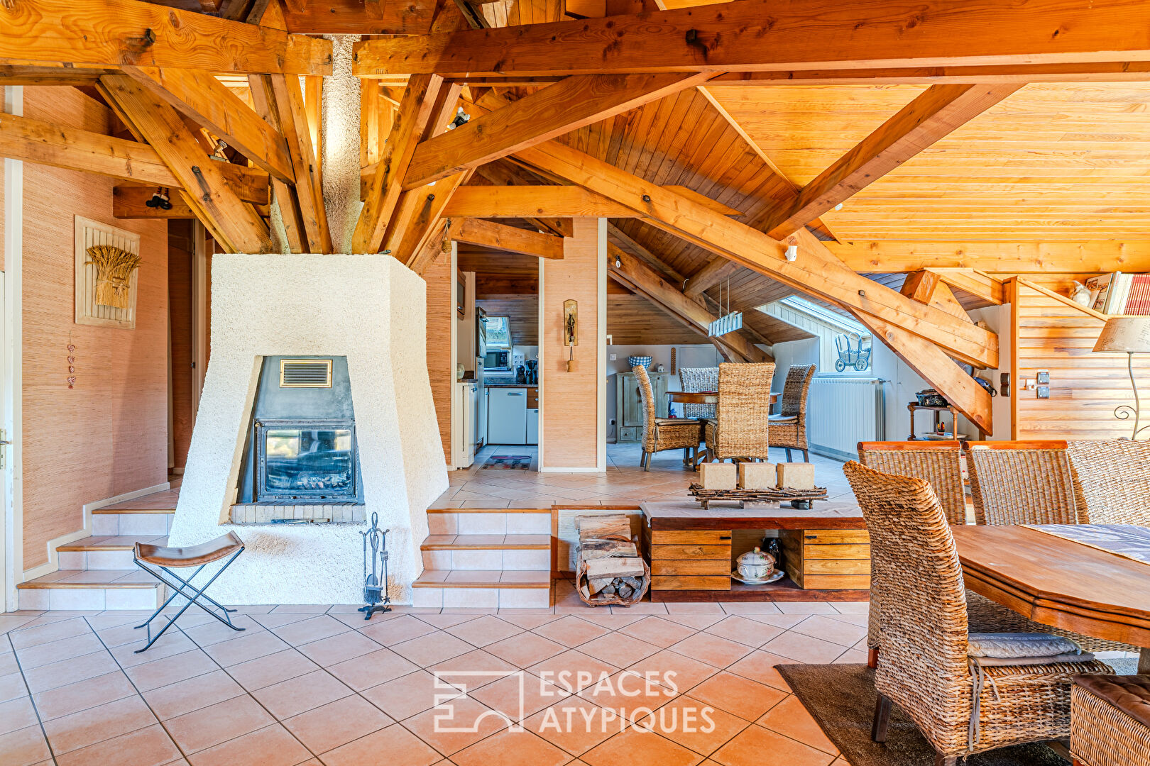 Chalet d’architecte à la vue dégagée