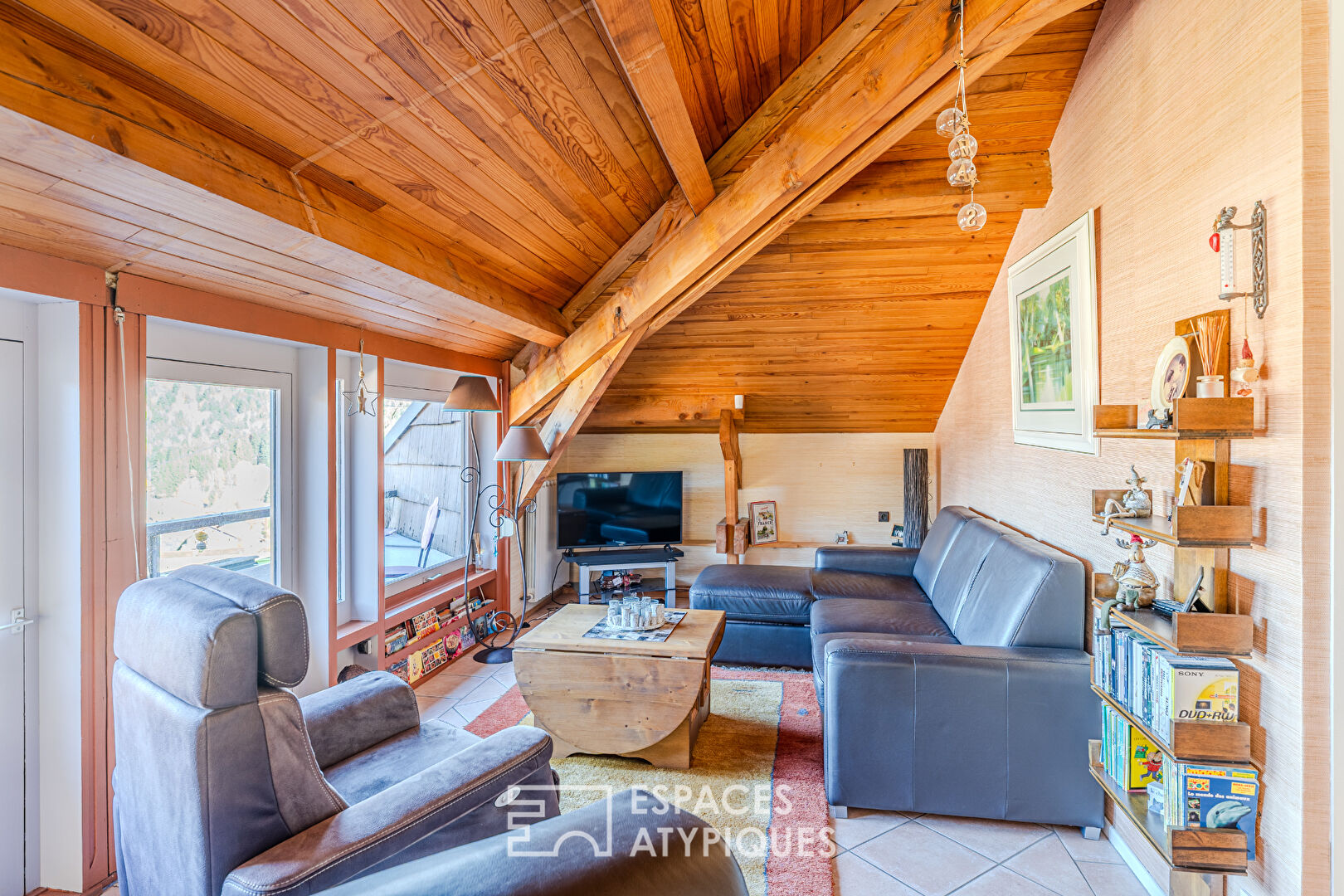 Chalet d’architecte à la vue dégagée
