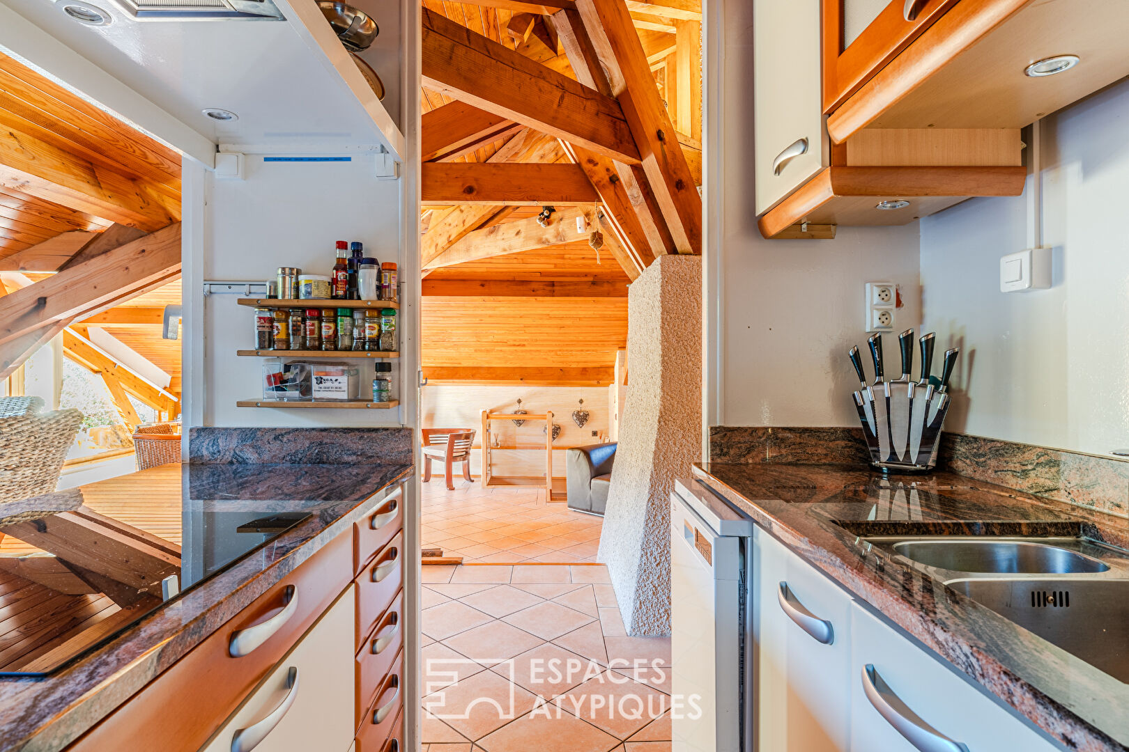 Chalet d’architecte à la vue dégagée