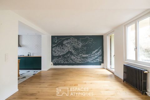 Maison de ville rénovée et sa terrasse à l’abri des regards