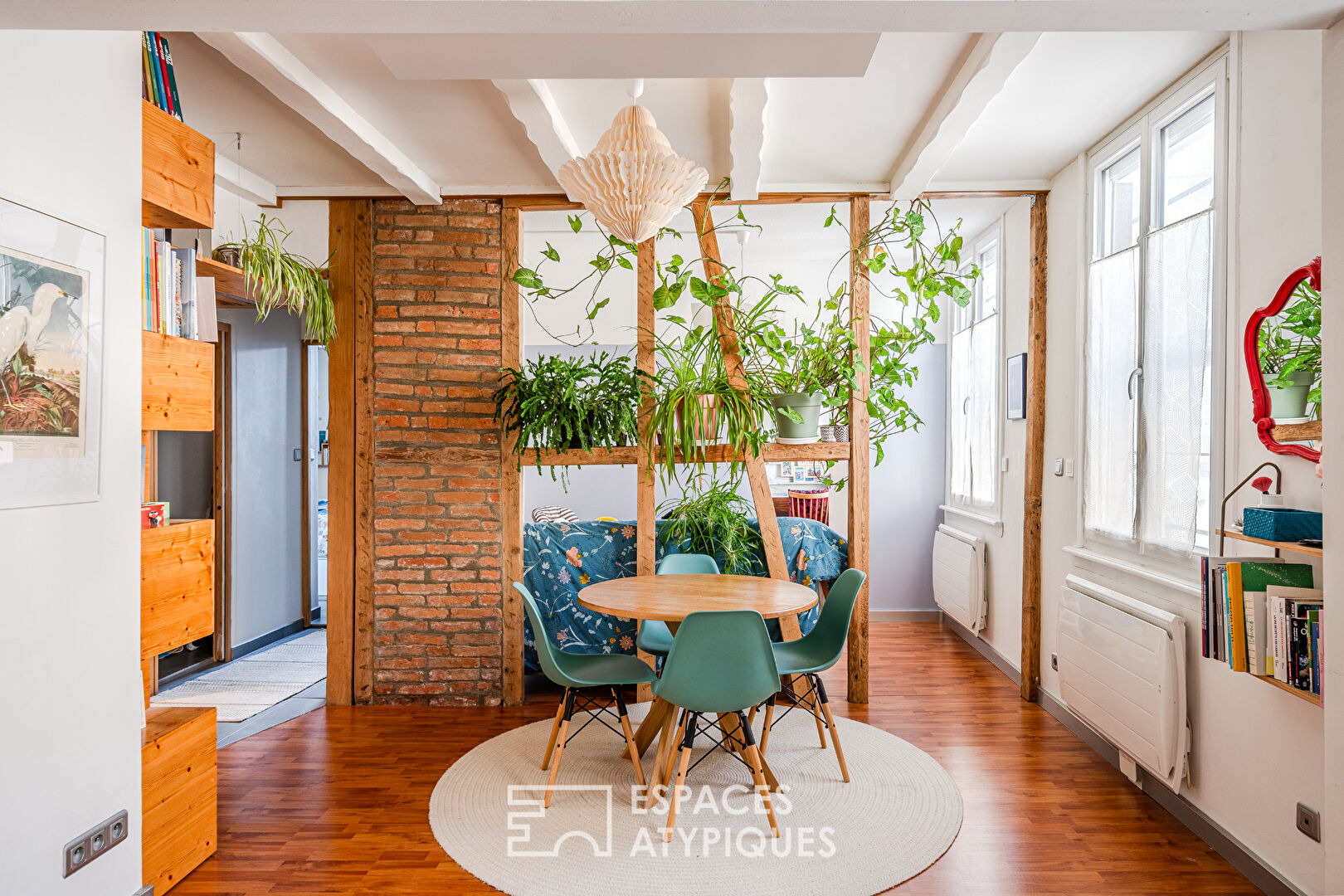 Appartement de caractère rénové au calme d&rsquo;une cour intérieure