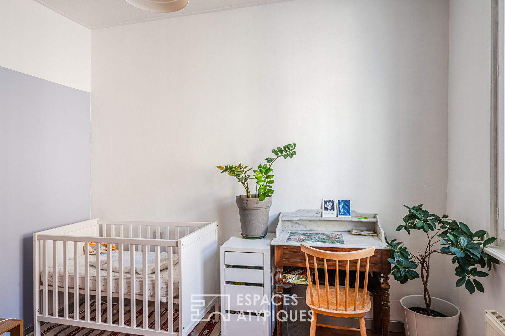 Appartement de caractère rénové au calme d&rsquo;une cour intérieure