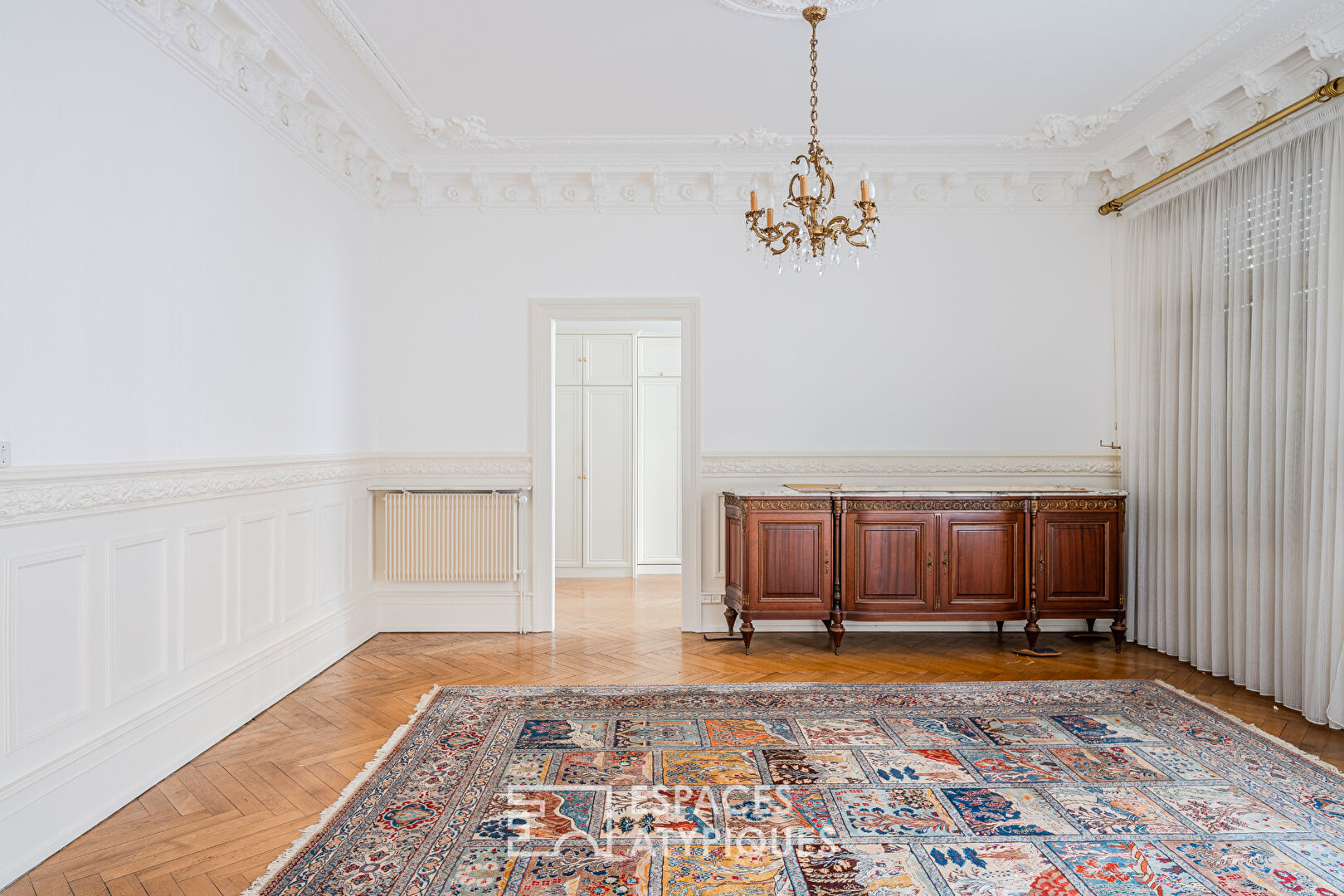 Appartement bourgeois et son jardin quartier Orangerie