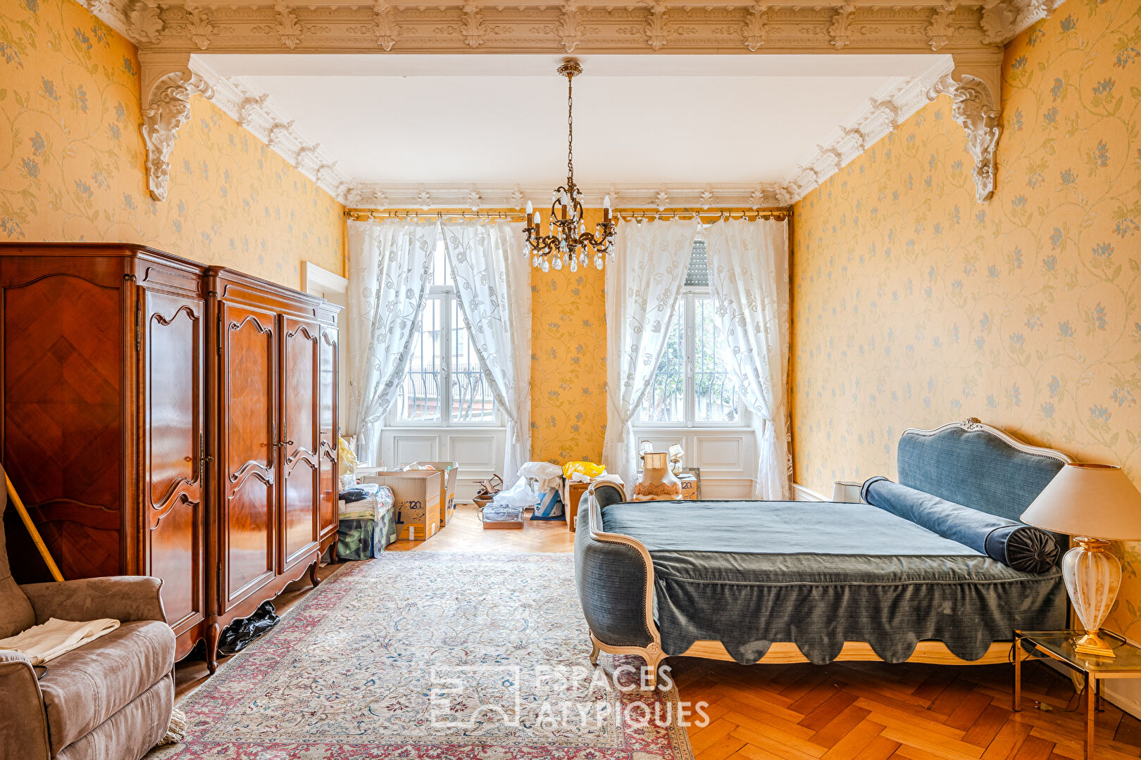Appartement bourgeois et son jardin quartier Orangerie