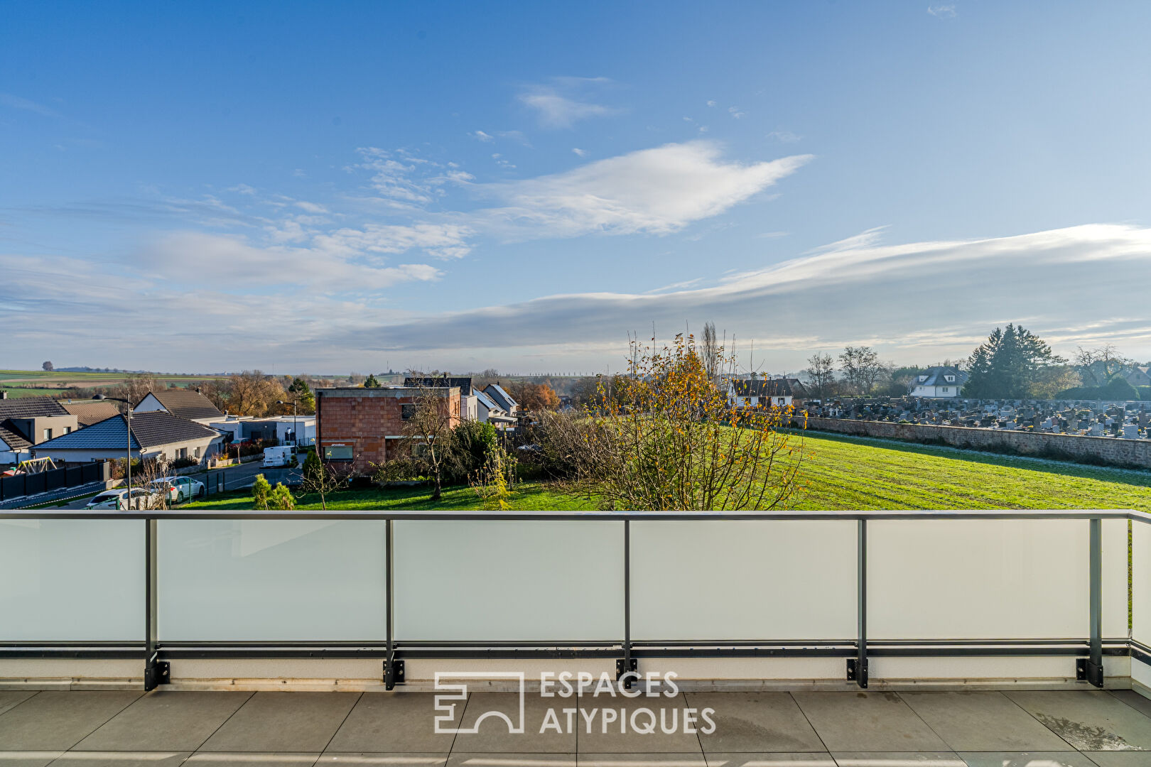 Duplex contemporain avec vue