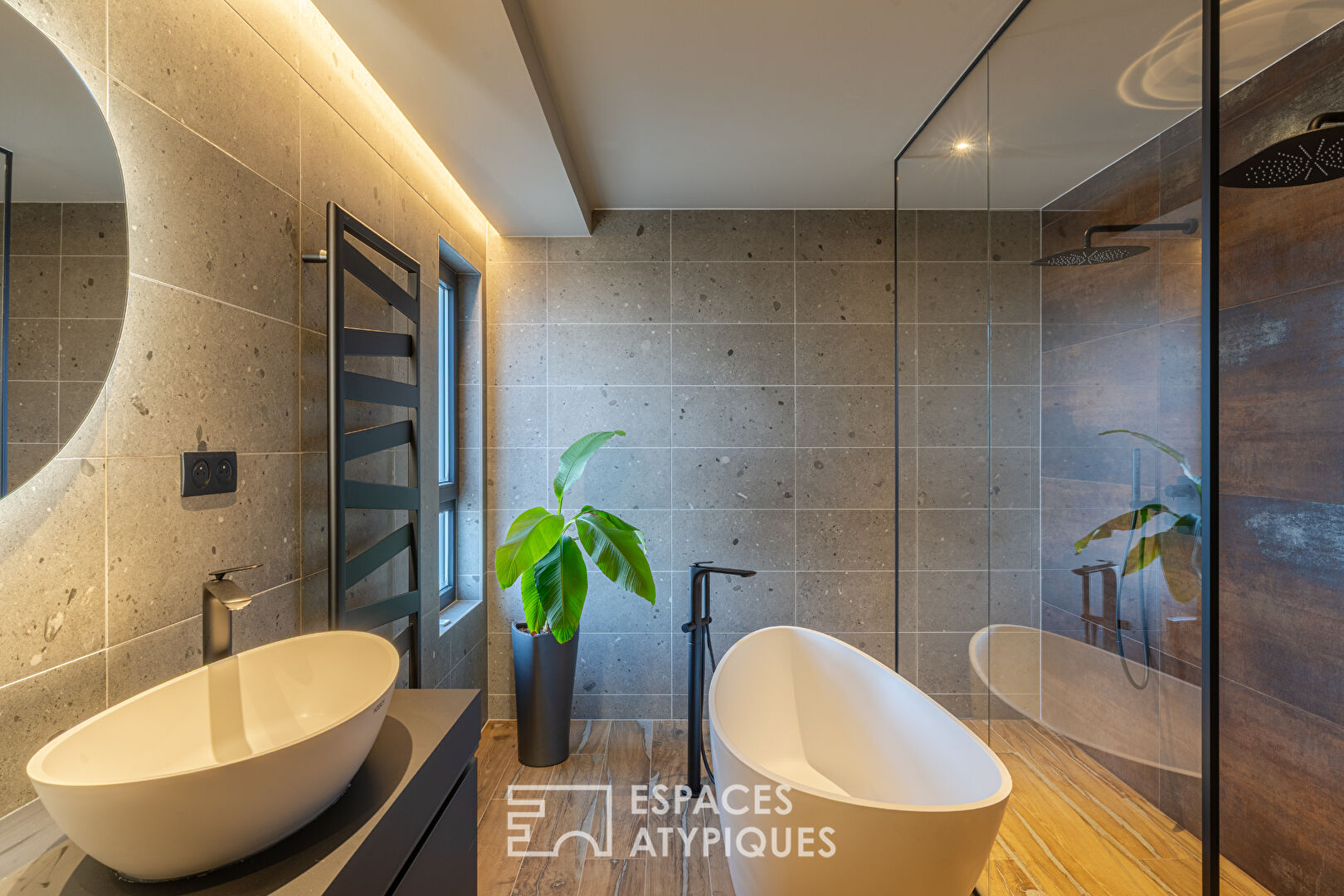 Duplex contemporain avec vue