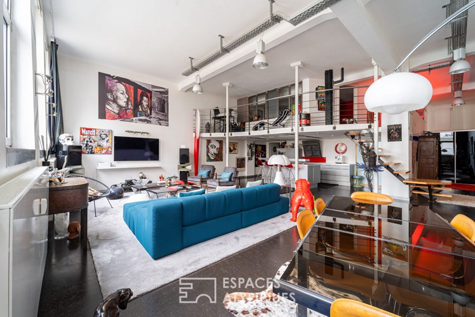 Loft dans un ancien atelier de couture