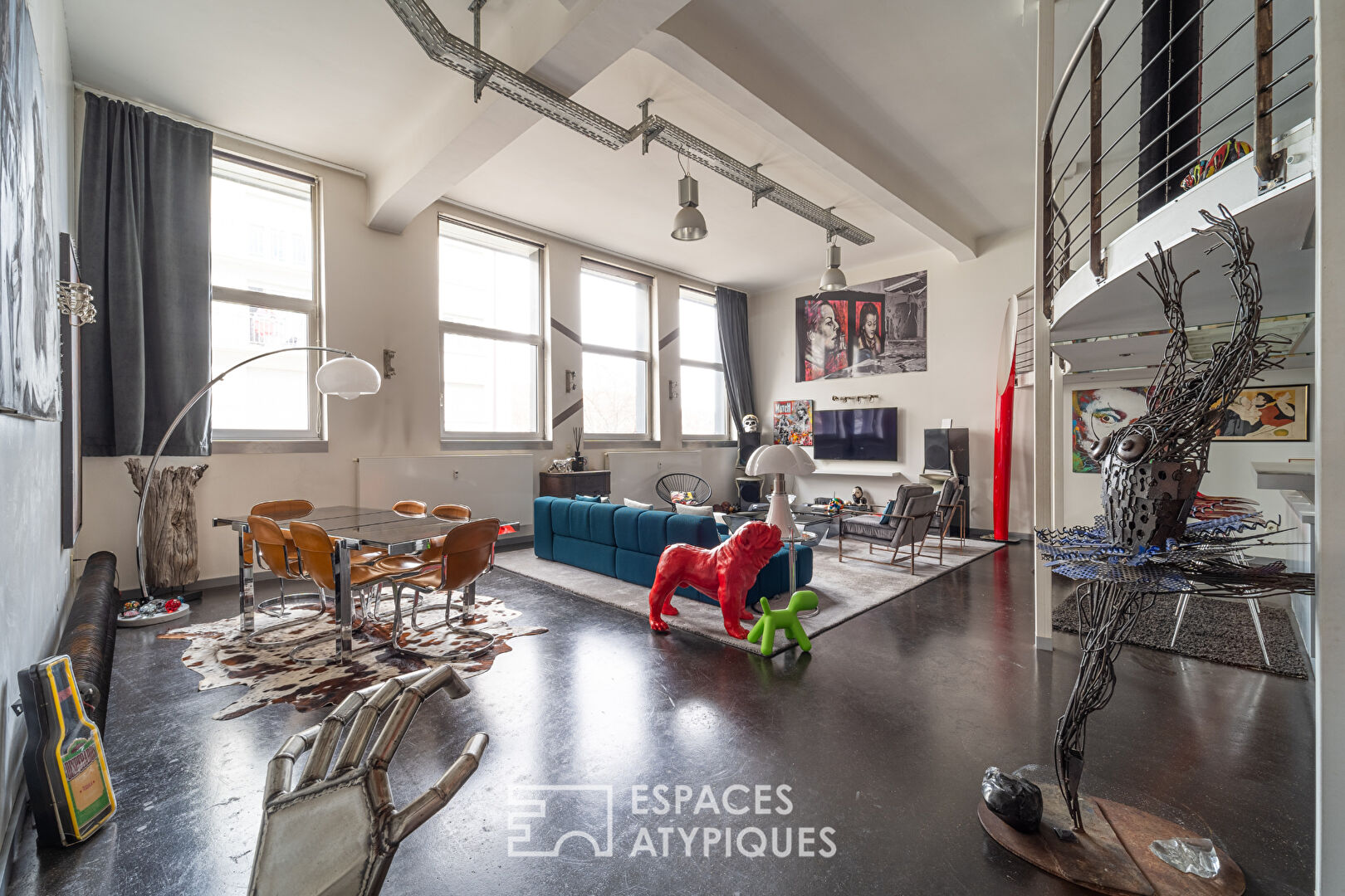 Loft dans un ancien atelier de couture