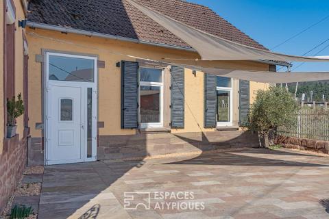 Renovated character apartment with terrace