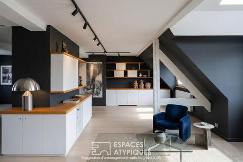 Duplex en dernier étage avec ascenseur secteur Orangerie Vauban