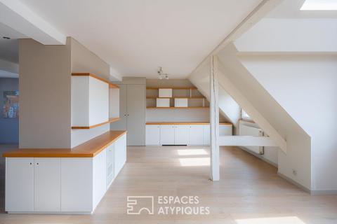 Duplex en dernier étage avec ascenseur secteur Orangerie Vauban