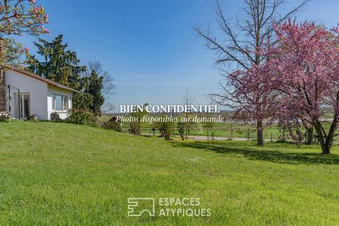 Villa d&rsquo;architecte au potentiel exceptionnel sur la colline de Blaesheim