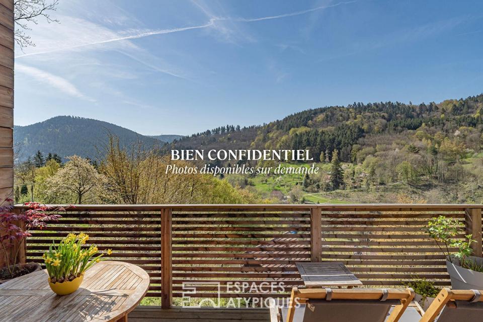 Chalet contemporain au panorama contemplatif