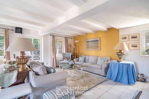 Ancienne ferme viticole restaurée et ses chambres d&rsquo;hôtes