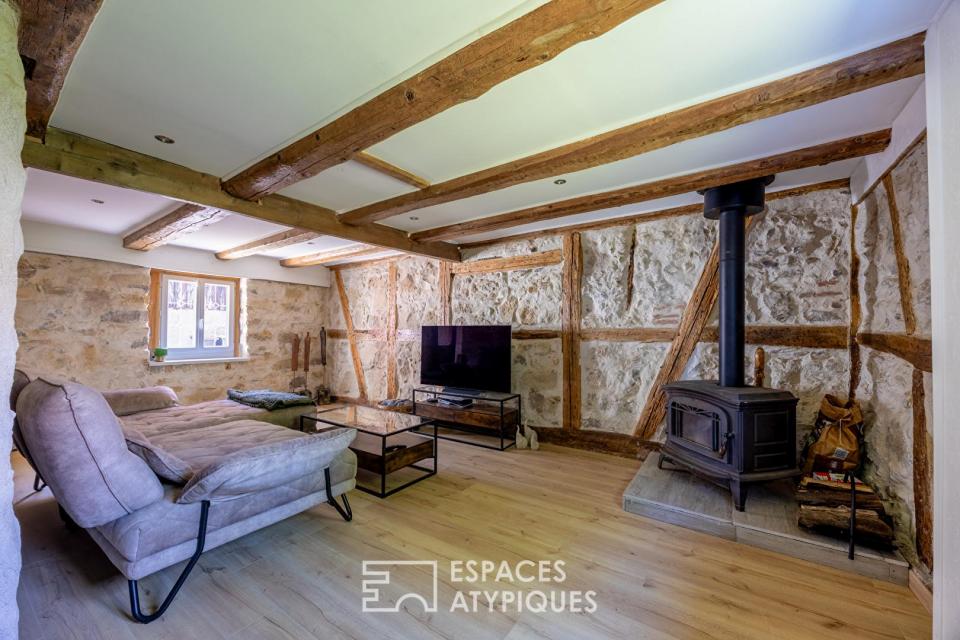 Maison alsacienne rénovée en coeur de ville