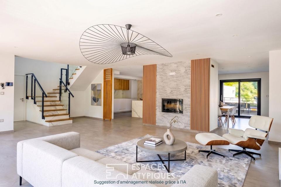 Villa contemporaine au coeur du vignoble alsacien