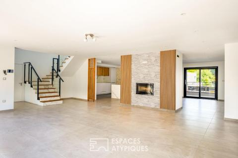 Villa contemporaine au coeur du vignoble alsacien