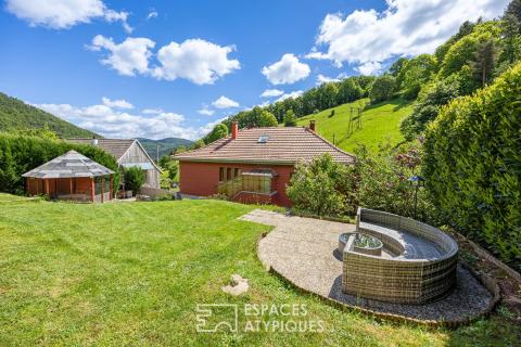 Maison rénovée bordée d&rsquo;un ruisseau au pied du Petit Ballon