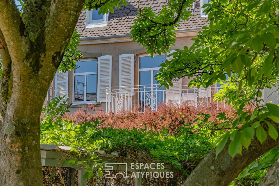 Maison de maître et son jardin en hyper-centre