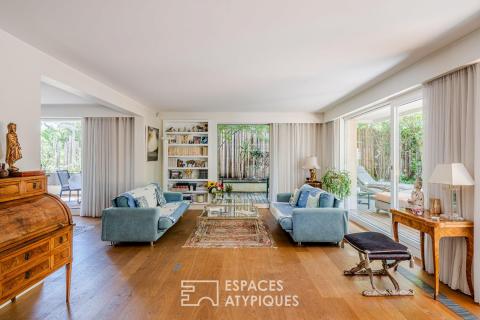 Appartement contemporain avec terrasse et jardin au coeur de l&rsquo;Orangerie