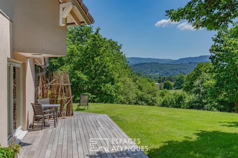 Maison familiale avec vue sur les Vosges
