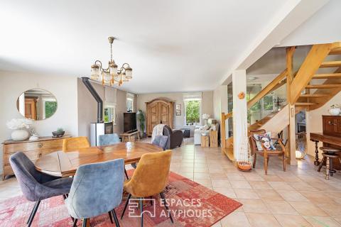 Maison familiale avec vue sur les Vosges