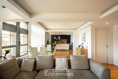 Duplex d&rsquo;architecte contemporain quartier Orangerie