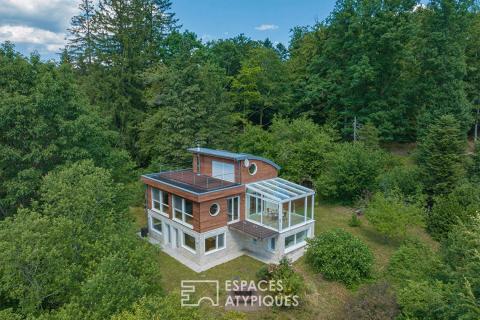 Maison contemporaine en pleine nature
