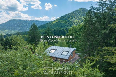Maison contemporaine en pleine nature