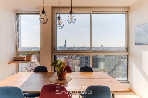 Appartement contemporain avec vue sur la Cathédrale et les Vosges