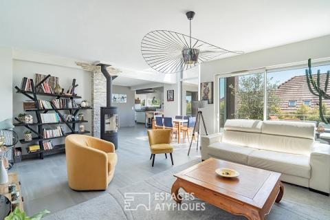 Maison contemporaine aux volumes uniques