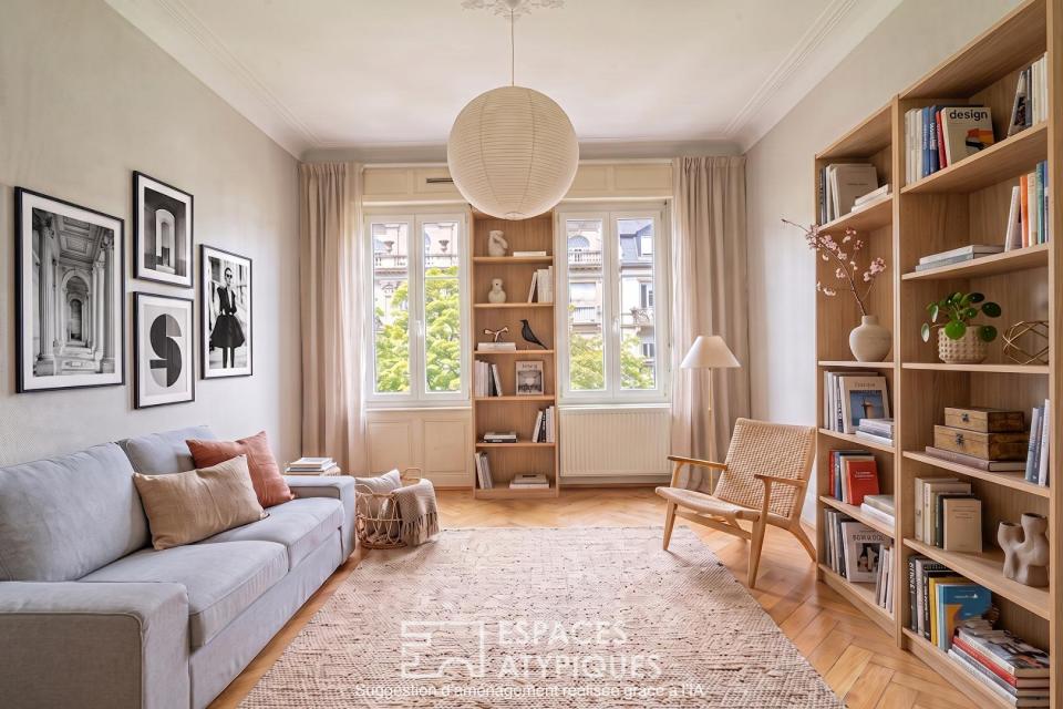 Appartement bourgeois au charme authentique quartier Neustadt