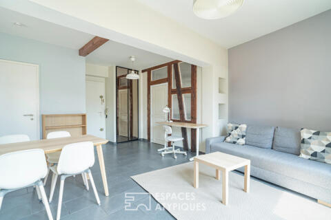 Appartement alsacien avec terrasse au coeur de Strasbourg