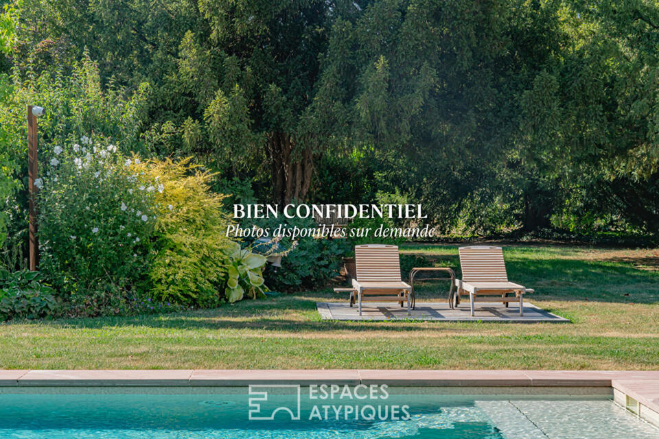 Maison de maître rénovée avec piscine et jardin à deux pas du centre d'Obernai