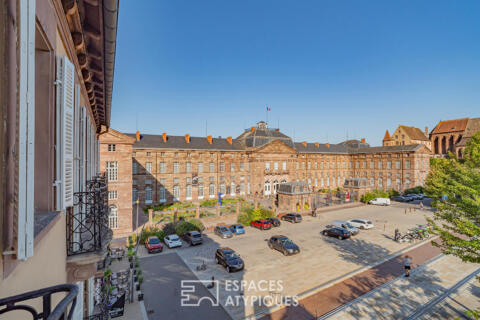 Appartement bourgeois avec vue sur le château des Rohan