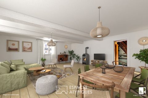 Farmhouse in the heart of the vineyard
