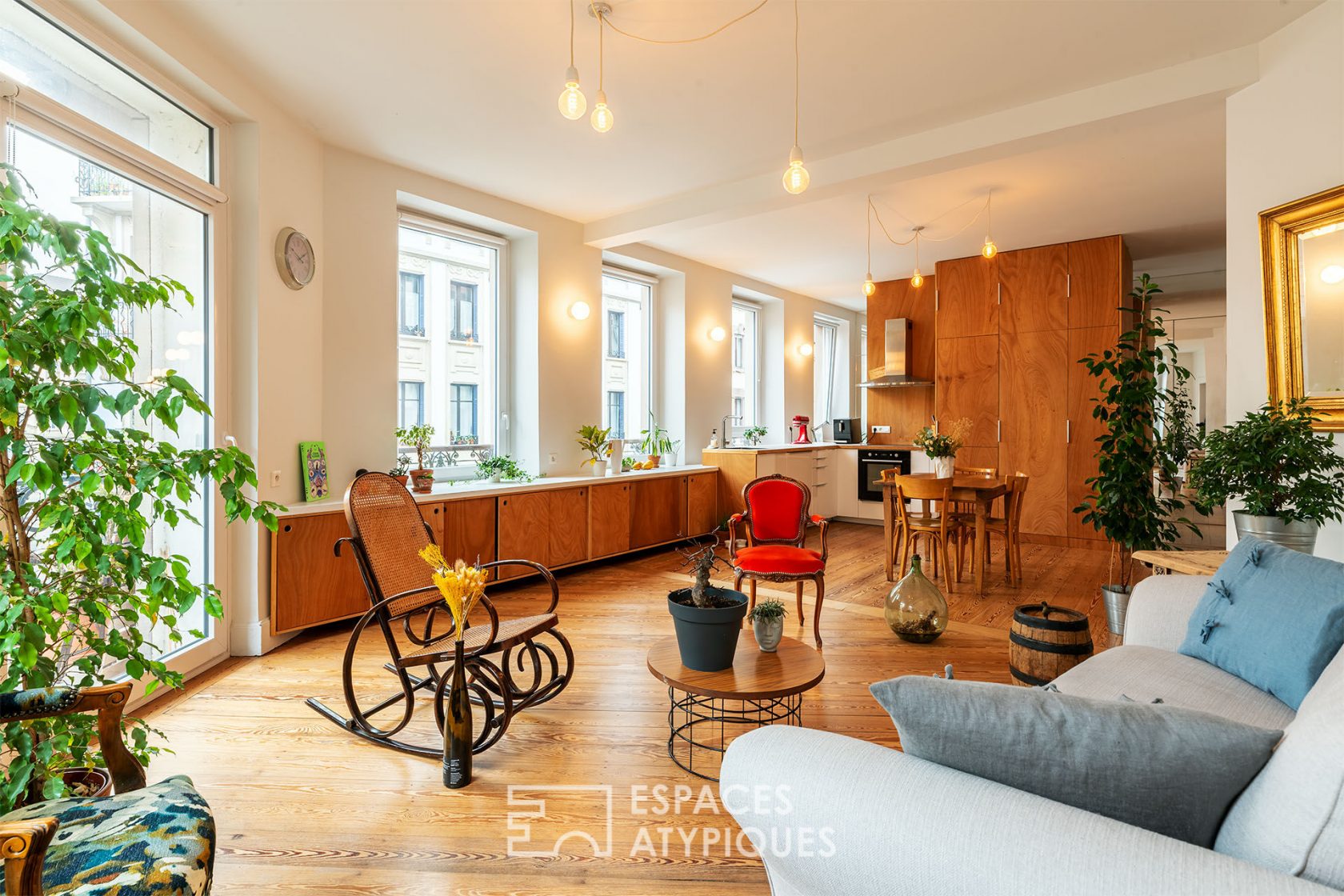 Flat renovated by an architect