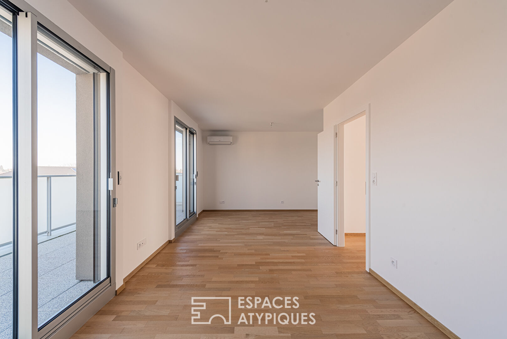 Penthouse with terrace and view of the Vosges mountains