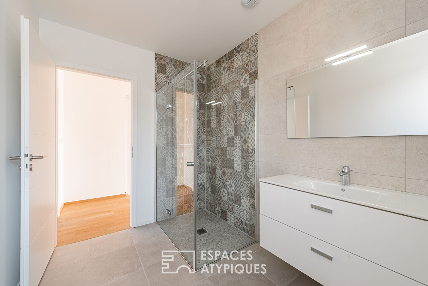 Penthouse with terrace and view of the Vosges mountains