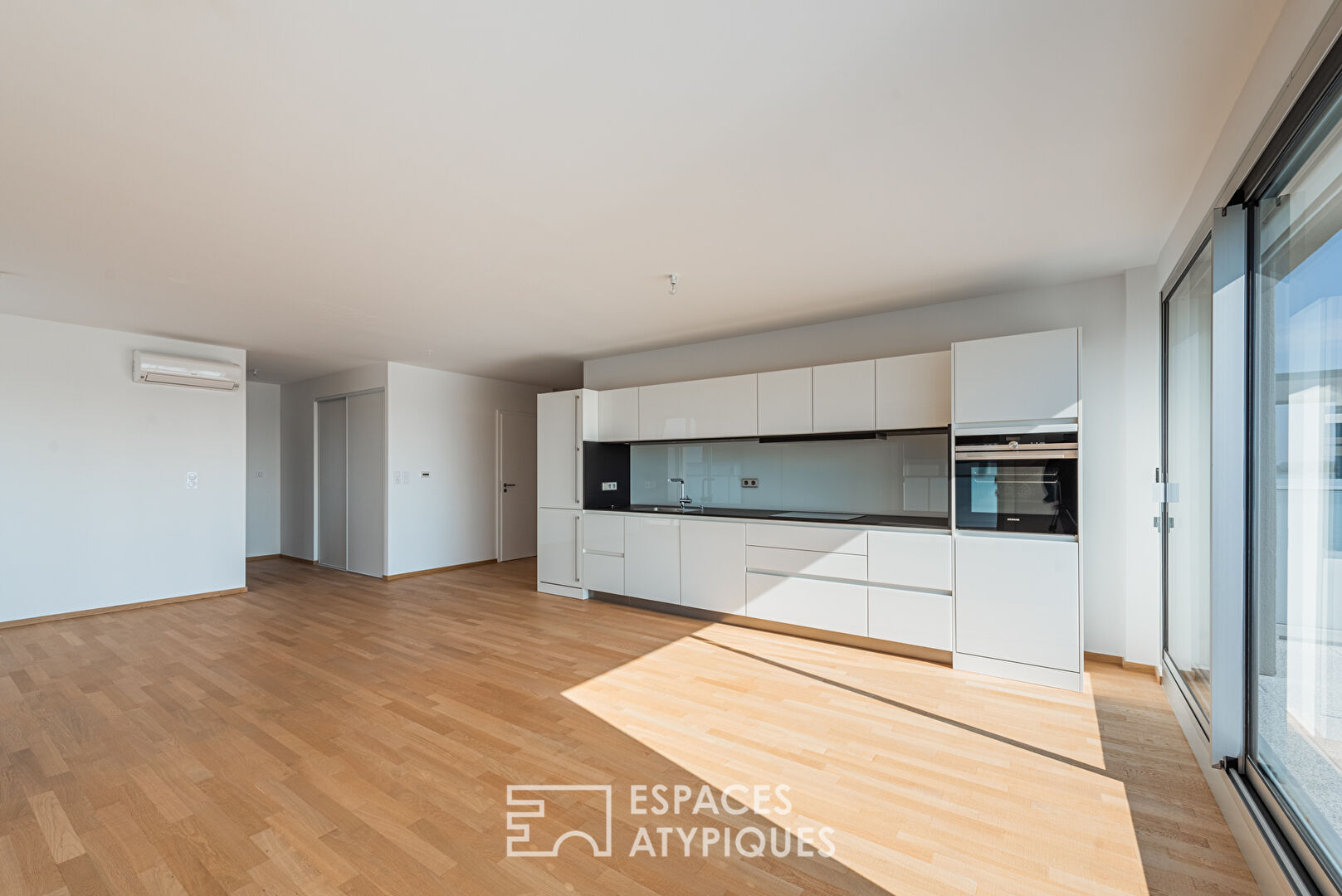 Penthouse with terrace and view of the Vosges mountains