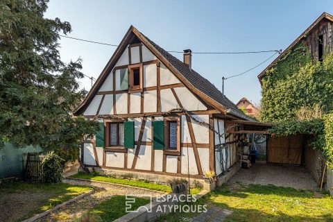 La maisonnette à colombages