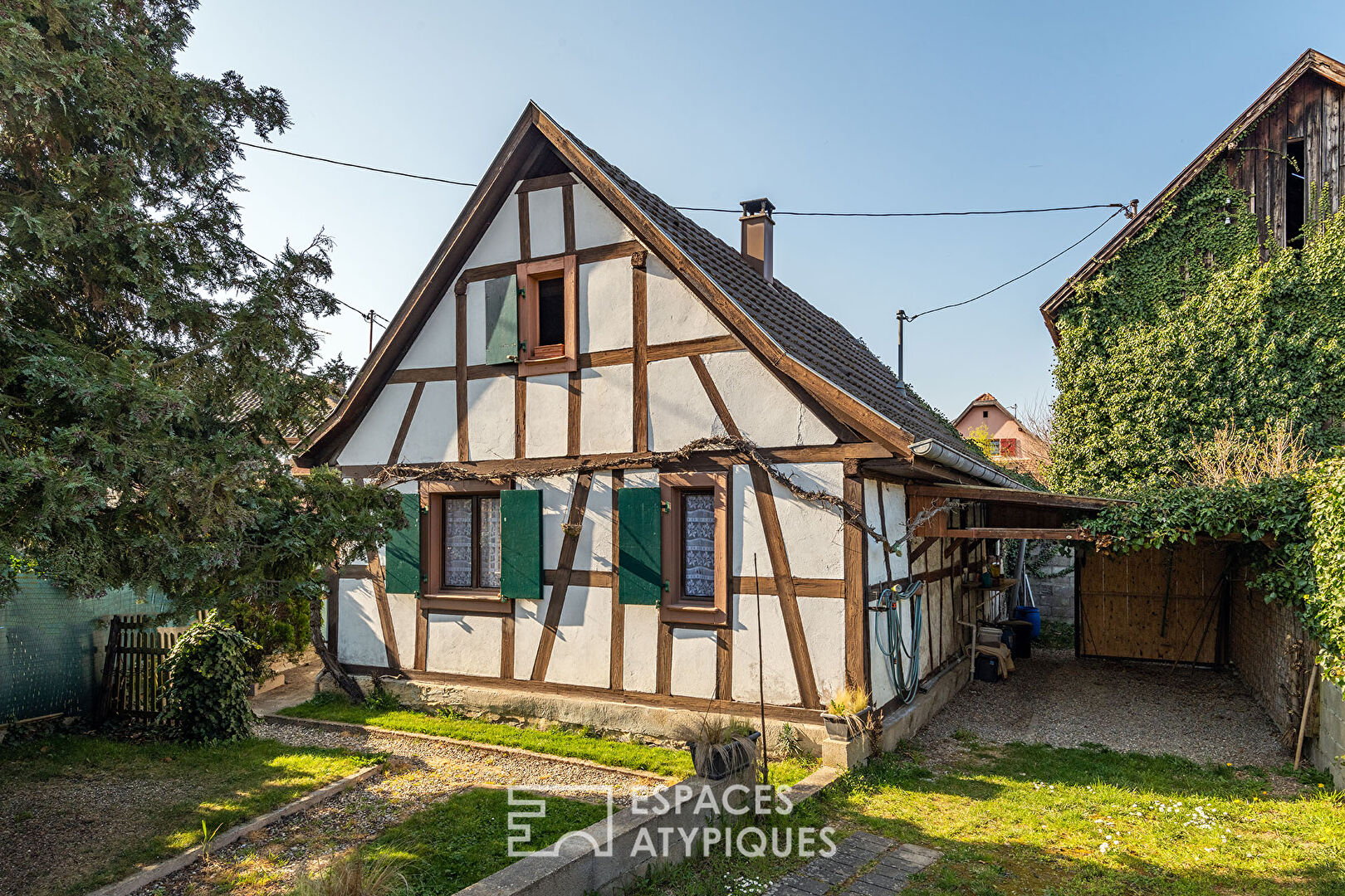 La maisonnette à colombages