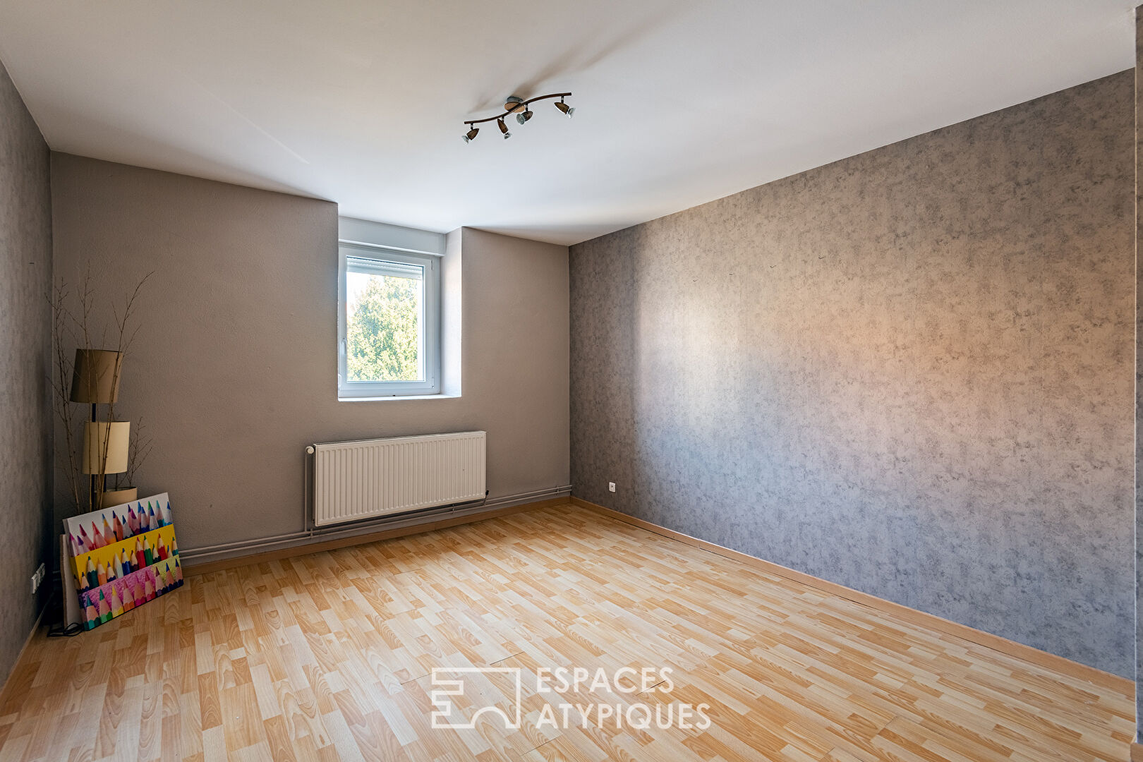 Loft in a former malthouse
