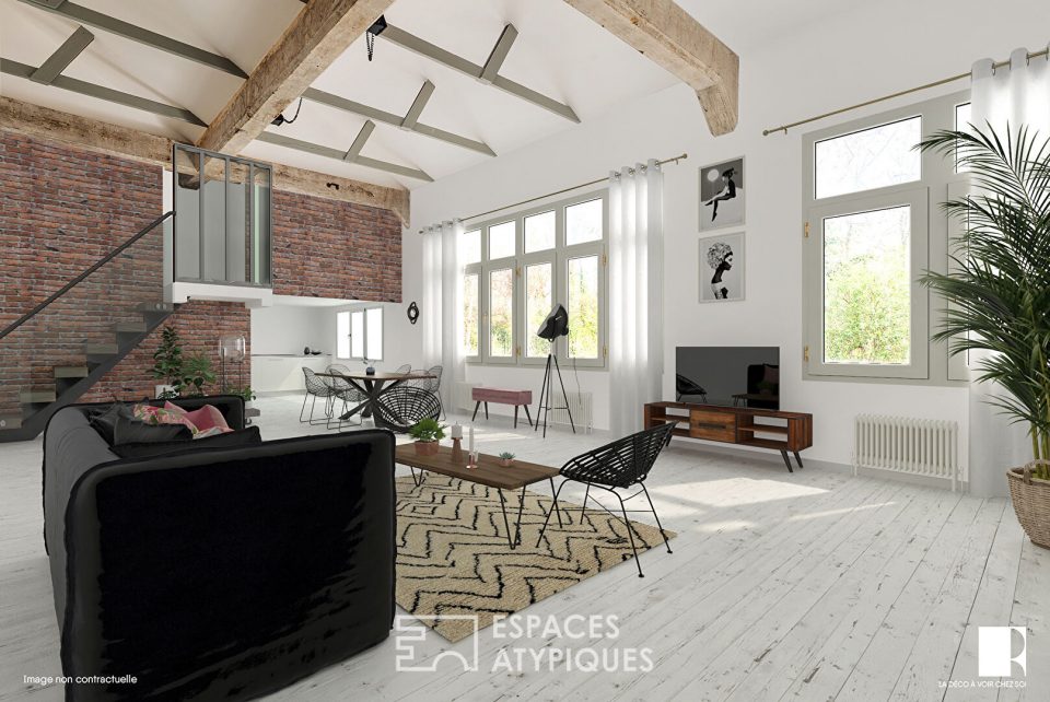 67200 STRASBOURG - Authentique loft dans son écrin de verdure - Réf. 788