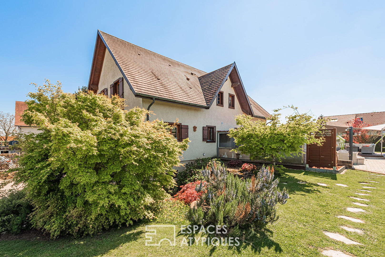 Villa bohème chic et sa piscine