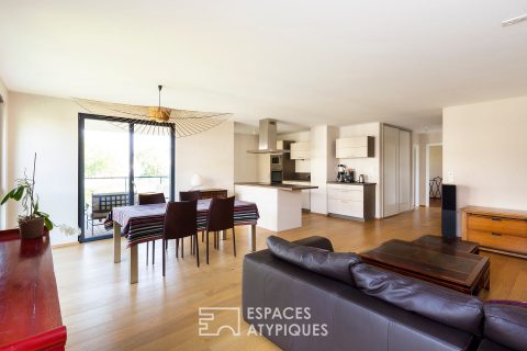 Already rented : Flat with terraces and water view