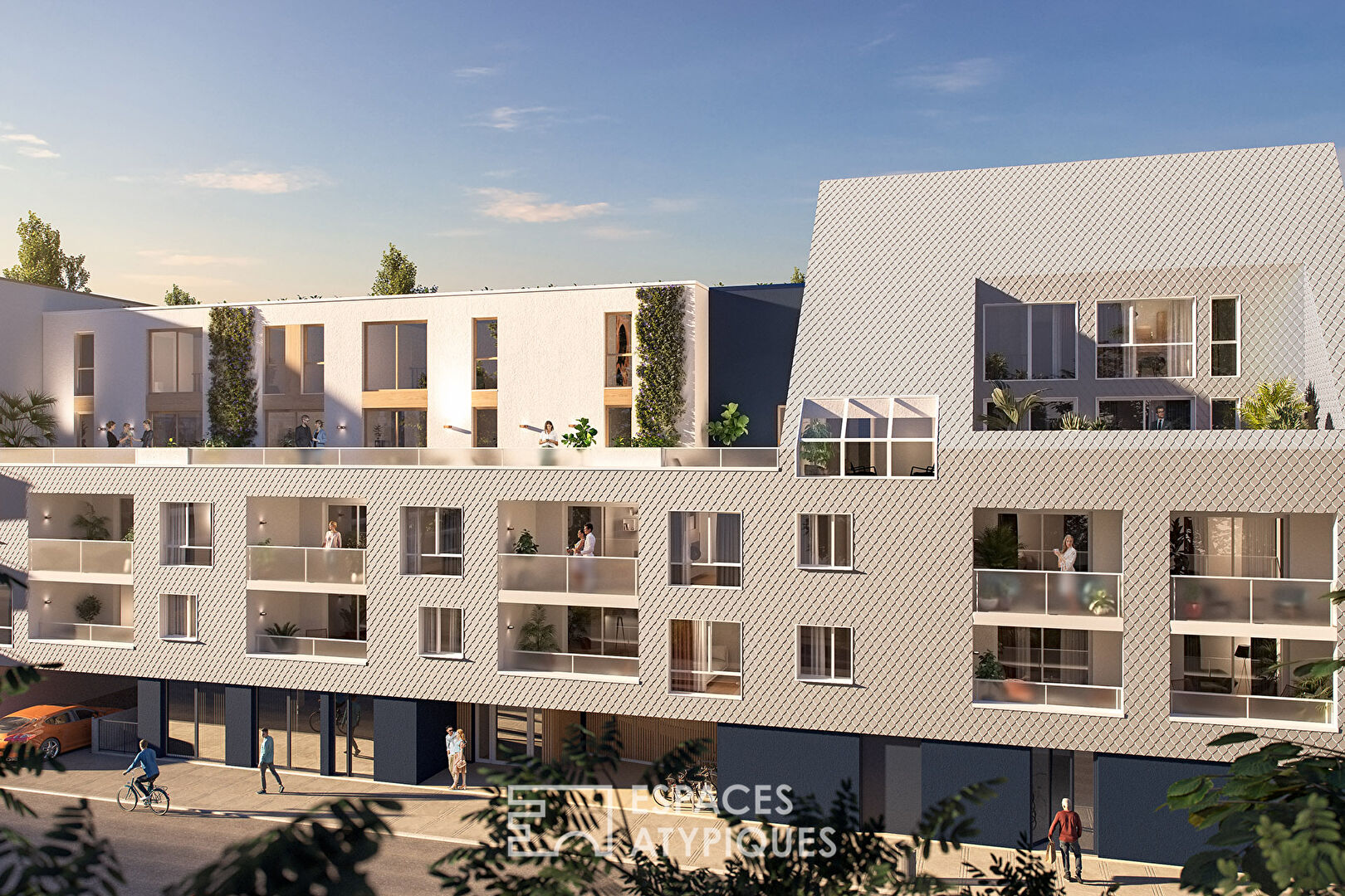 Neuf : Rez-de-jardin à proximité du quartier Européen