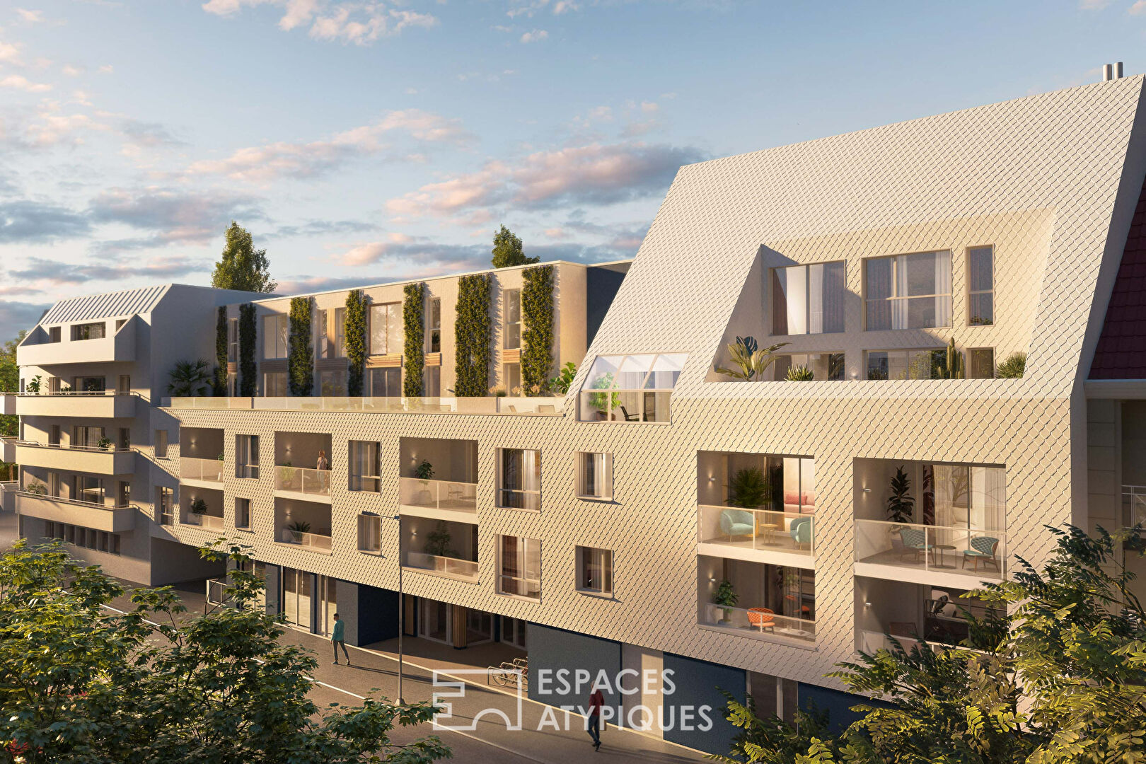 Neuf : Rez-de-jardin à proximité du quartier Européen