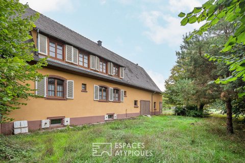 Authentic forest house and its barn to be reinvented